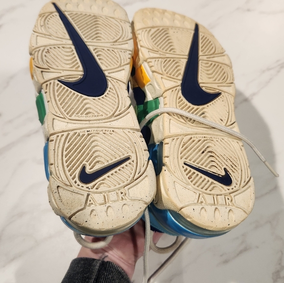 Nike Air More Uptempo PS Kaleidoscope Shoes Size 3Y - Picture 6 of 7